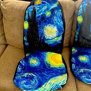 Starry night seat covers
